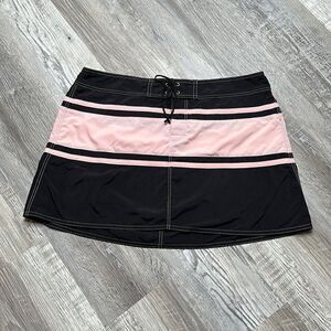 LA BLANCA medium skirt, peach and black, like new! No flaws! (1557)